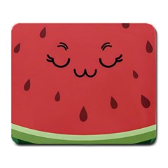 Watermelon Lock Love Large Mousepad