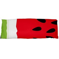 Watermelon Black Green Melon Red Body Pillow Case Dakimakura (Two Sides)