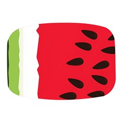 Watermelon Black Green Melon Red Mini Square Pill Box