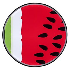 Watermelon Black Green Melon Red Wireless Fast Charger(Black)