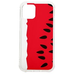 Watermelon Black Green Melon Red Iphone 12 Mini Tpu Uv Print Case	 by Cemarart