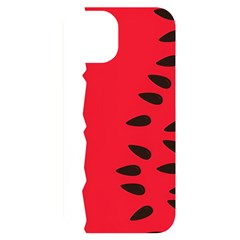 Watermelon Black Green Melon Red iPhone 14 Black UV Print Case