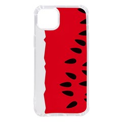 Watermelon Black Green Melon Red iPhone 14 Plus TPU UV Print Case