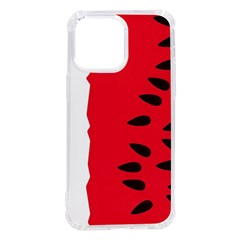 Watermelon Black Green Melon Red iPhone 14 Pro Max TPU UV Print Case