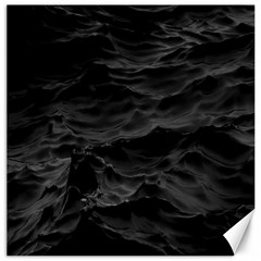 Black Sea Minimalist Dark Aesthetics Vaporwave Canvas 20  X 20  by Cemarart