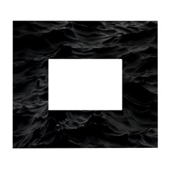 Black Sea Minimalist Dark Aesthetics Vaporwave White Wall Photo Frame 5  X 7 