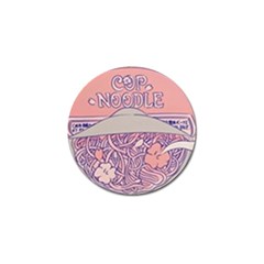 Ramen Kawaii Aesthetic Pink Golf Ball Marker (10 Pack)