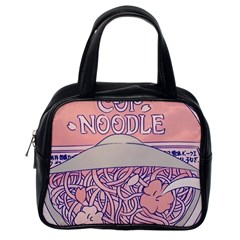 Ramen Kawaii Aesthetic Pink Classic Handbag (one Side)
