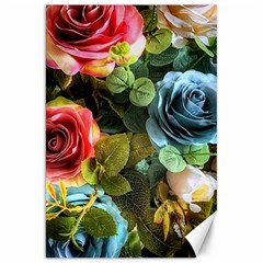 Flower Roses Canvas 20  X 30 