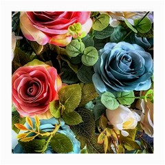 Flower Roses Medium Glasses Cloth