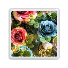 Flower Roses Memory Card Reader (square)