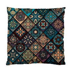 Flower Texture Background Colorful Pattern Standard Cushion Case (one Side)