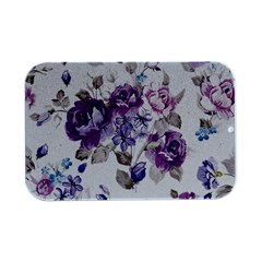 Flower-floral-design-paper-pattern-purple-watercolor-flowers-vector-material-90d2d381fc90ea7e9bf8355 Open Lid Metal Box (silver)   by saad11