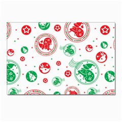 Christmas-texture-mapping-pattern-christmas-pattern-1bb24435f024a2a0b338c323e4cb4c29 Postcard 4 x 6  (pkg Of 10) by saad11