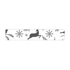 Gray-christmas-element-background-f4f0c9d44b5bbf0cb59e1f7f8d159344 Premium Plush Fleece Scarf (mini) by saad11