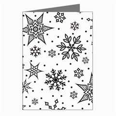 Snowflake-icon-vector-christmas-seamless-background-531ed32d02319f9f1bce1dc6587194eb Greeting Cards (pkg Of 8) by saad11