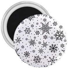 Snowflake-icon-vector-christmas-seamless-background-531ed32d02319f9f1bce1dc6587194eb 3  Magnets by saad11