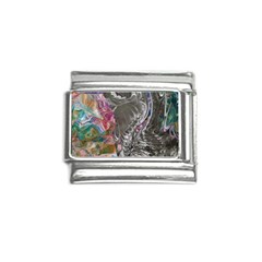 Wing on abstract delta Italian Charm (9mm)