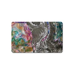 Wing On Abstract Delta Magnet (name Card)