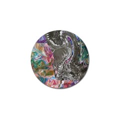Wing On Abstract Delta Golf Ball Marker (10 Pack) by kaleidomarblingart