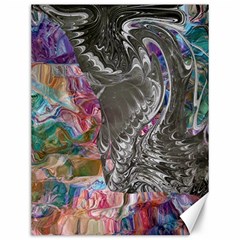 Wing on abstract delta Canvas 12  x 16 
