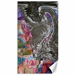 Wing on abstract delta Canvas 40  x 72 