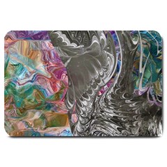 Wing on abstract delta Large Doormat