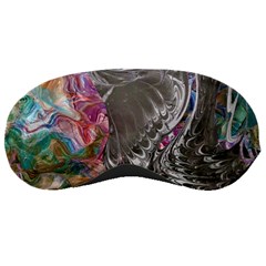 Wing on abstract delta Sleep Mask