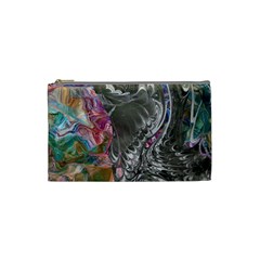 Wing on abstract delta Cosmetic Bag (Small)