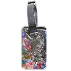Wing on abstract delta Luggage Tag (two sides)