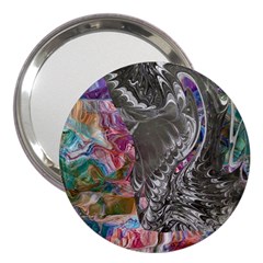 Wing on abstract delta 3  Handbag Mirrors