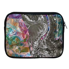 Wing on abstract delta Apple iPad 2/3/4 Zipper Cases