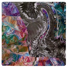 Wing on abstract delta UV Print Square Tile Coaster 