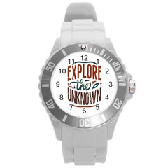 Converted 658874a40f807-removebg-preview (1) (2) (1) (1) (1) Round Plastic Sport Watch (l) by zenithprint