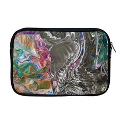 Wing On Abstract Delta Apple Macbook Pro 17  Zipper Case by kaleidomarblingart