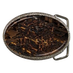 Cube Forma Glow 3d Volume Belt Buckles