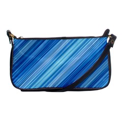 Ambience In Blue Shoulder Clutch Bag by bruzer