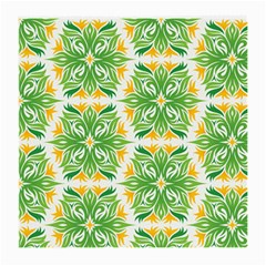 Green Pattern Retro Wallpaper Medium Glasses Cloth by Bajindul