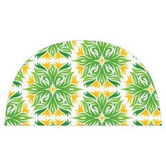 Green Pattern Retro Wallpaper Anti Scalding Pot Cap