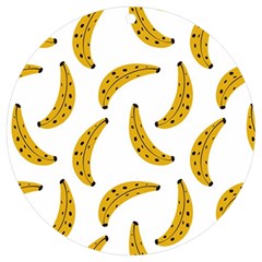 Banana Fruit Yellow Summer Uv Print Acrylic Ornament Round by Mariart