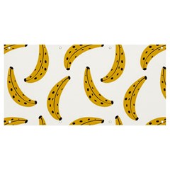 Banana Fruit Yellow Summer Banner And Sign 8  X 4  by Mariart