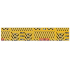 Digital Paper African Tribal Large Premium Plush Fleece Scarf 