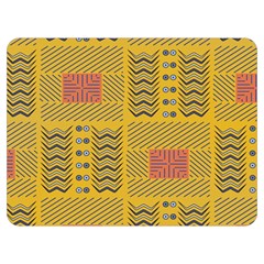 Digital Paper African Tribal Two Sides Premium Plush Fleece Blanket (extra Small)