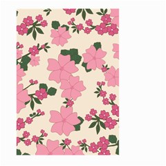 Floral Vintage Flowers Large Garden Flag (two Sides)