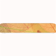 Leaves Patterns Colorful Leaf Pattern Small Bar Mat