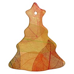 Leaves Patterns Colorful Leaf Pattern Ornament (Christmas Tree) 