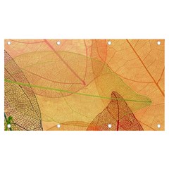 Leaves Patterns Colorful Leaf Pattern Banner and Sign 7  x 4 