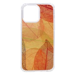 Leaves Patterns Colorful Leaf Pattern iPhone 14 Pro Max TPU UV Print Case