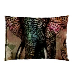 Tribal Elephant Pillow Case (two Sides)