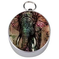 Tribal Elephant Silver Compasses by Ndabl3x